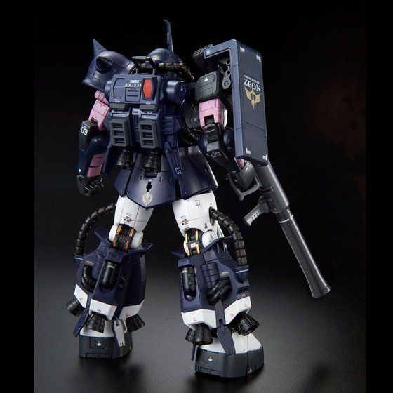 RG 1/144 MS-06R-1A Black Tri-Stars Zaku II Plastic Model