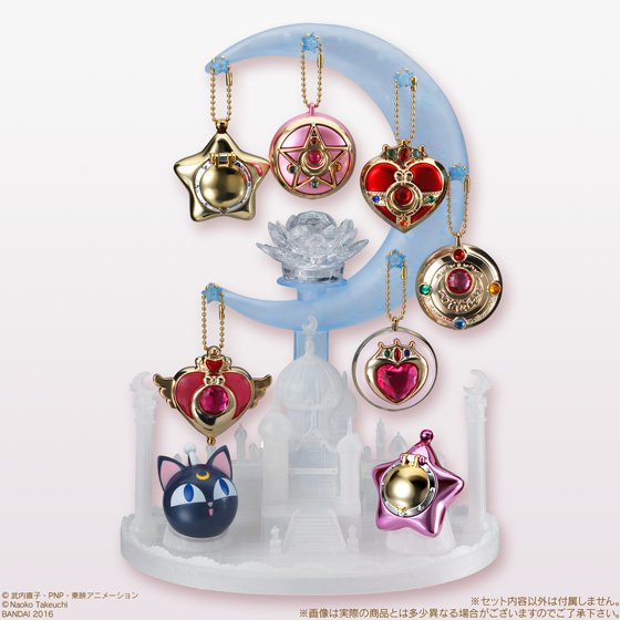 BANDAI Premium Miniaturely Tablet Sailor Moon Castle Accessory Stand