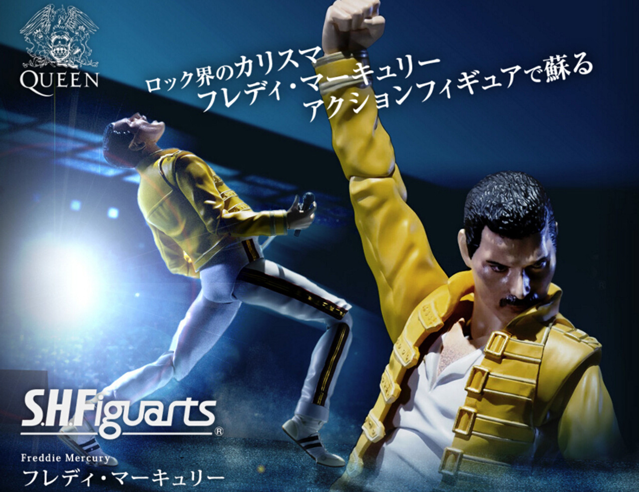 大人気ブランド通販 S.H.Figuarts フレディ・マーキュリー Live at 