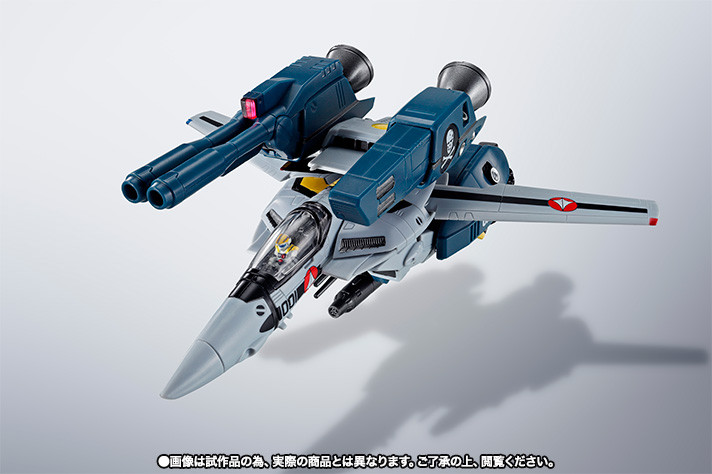 BANDAI HI-METAL R VF-1S Strike Valkyrie(Roy Focker Special) w