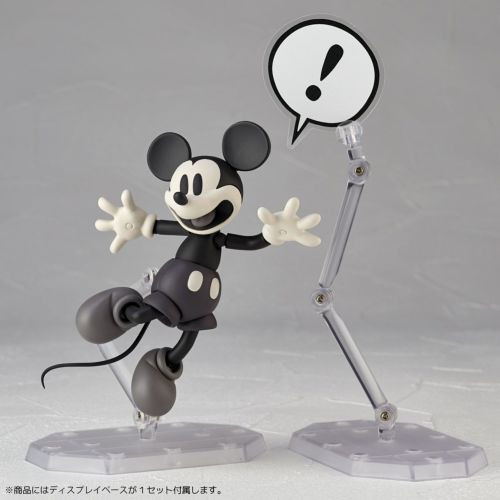 Movie Revo No.013EX Mickey Mouse (1936/Monotone Color Ver.) Action