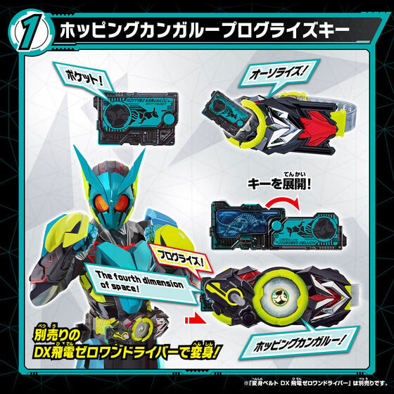 Kamen Rider 01 DX Progrise Key Set 03