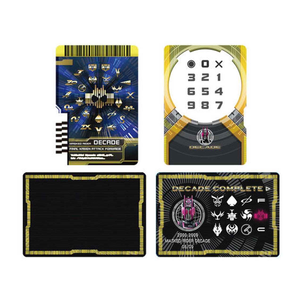 CSMライダーカード DECADE CSM Rider Card Set -DECADE-