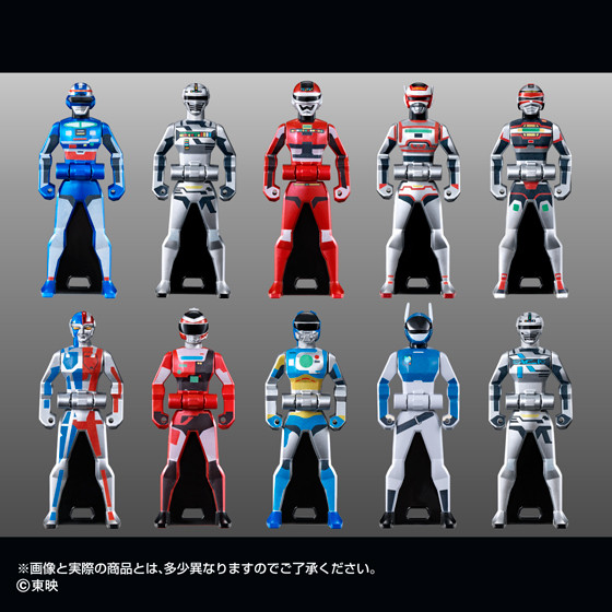 BANDAI Premium Ranger Key EX Metal Hero Edition