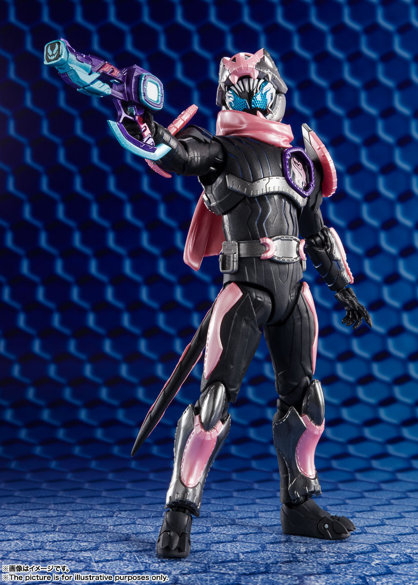 S.H.Figuarts Kamen Rider Vice Rex Genome Action Figure