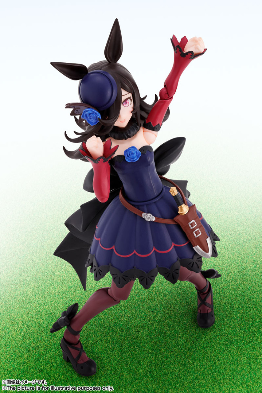 S.H.Figuarts Uma Musume Pretty Derby Rice Shower Action Figure