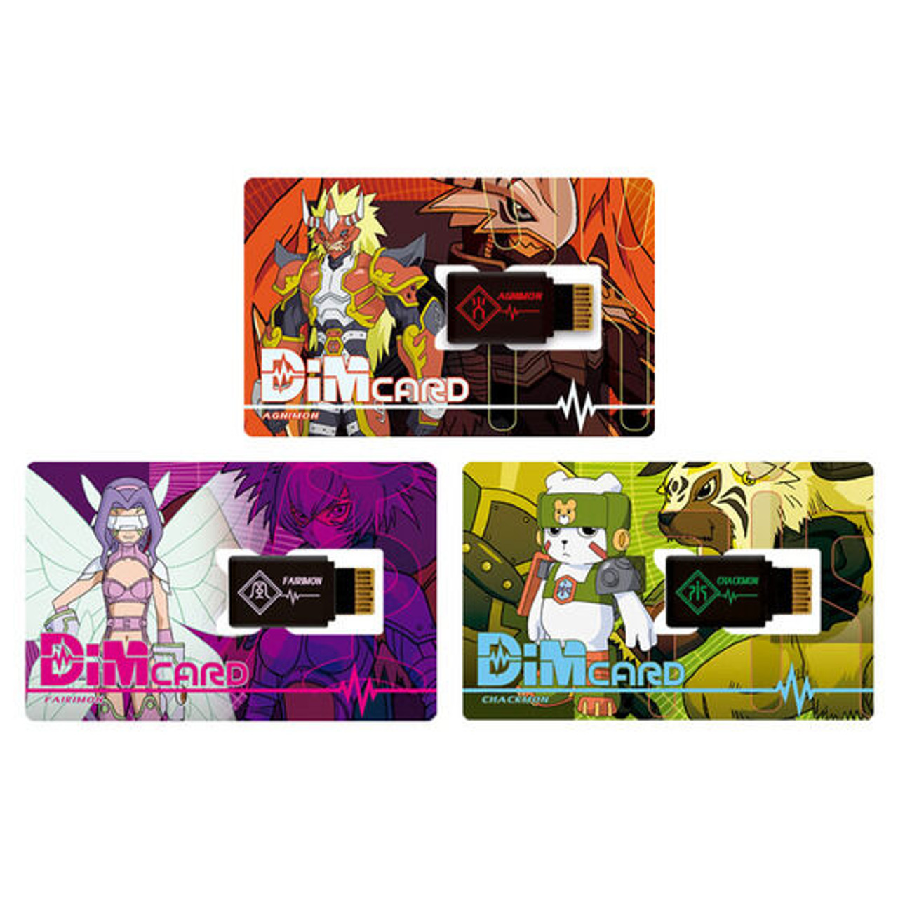 Vital Bracelet Digital Monster Dim Card Set EX3 Digimon Frontier 