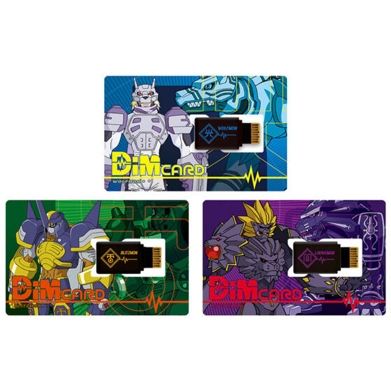 Vital Bracelet Digital Monster Dim Card Set EX3 Digimon Frontier 