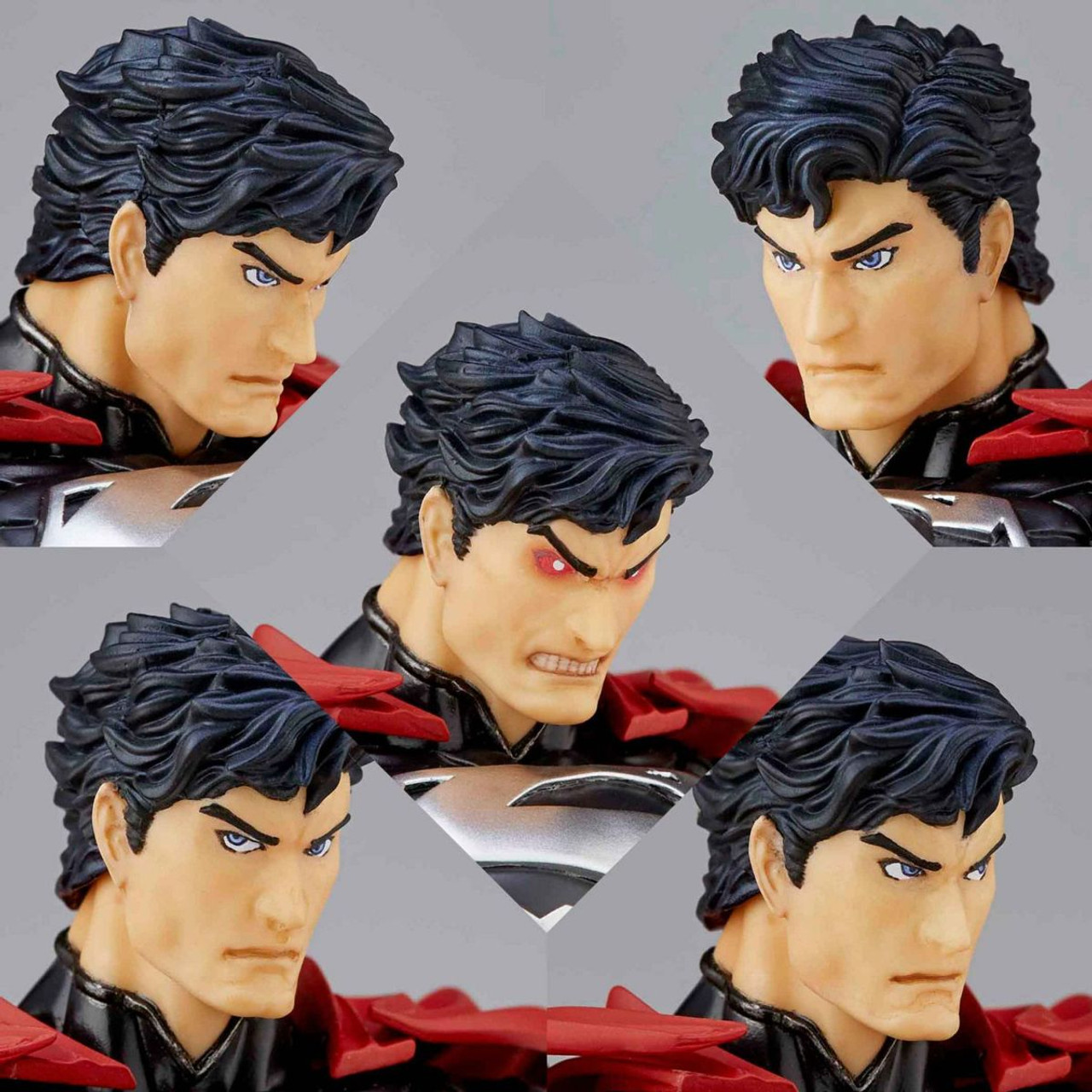 Amazing Yamaguchi No.027EX Superman Original Color Black Ver. Action Figure