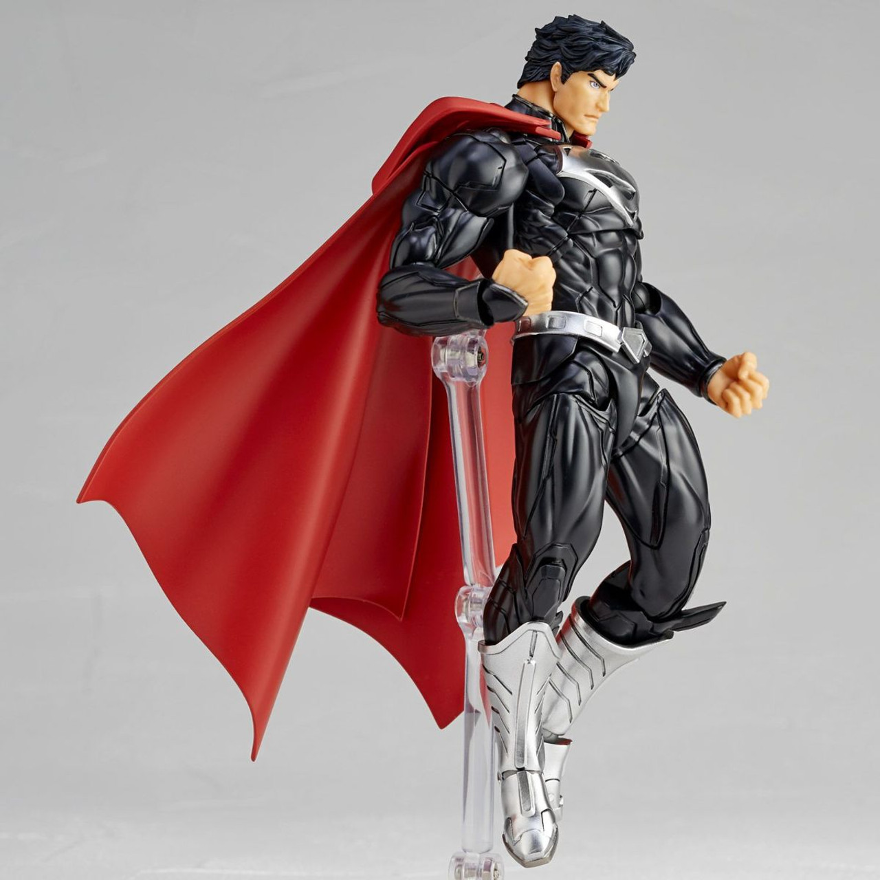 Amazing Yamaguchi No.027EX Superman Original Color Black Ver. Action Figure