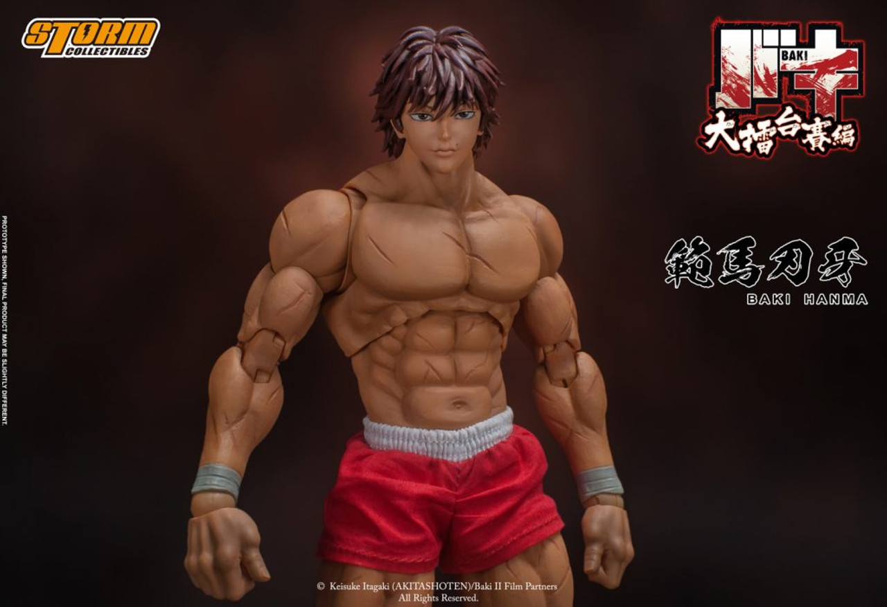 AGIG Baki Hanma Up Parade PVC Figure, Multicolor（7 Scale） Scale