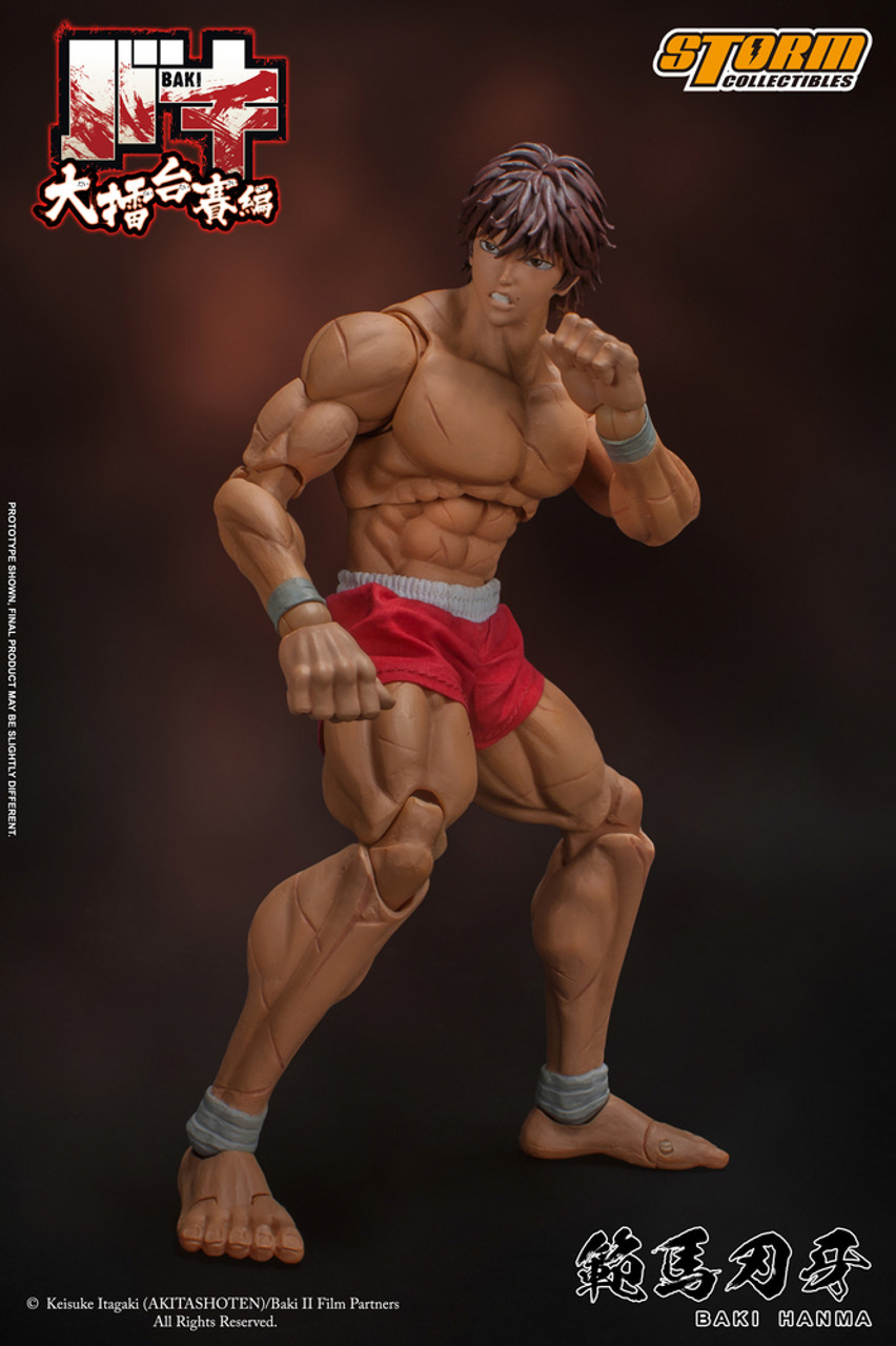  Hanma Baki Action Figure,PVC Desktop Decorations Model,The  Characters are Accurately Crafted,Every Detail Has Been Perfectly  Restored，Not Easy to Fade，Home Office Decor Movie Game Fans : Toys & Games