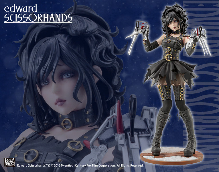 Figurine Kotobukiya Bishoujo - Edward Scissorhands (occasion, Emballage Ouvert)