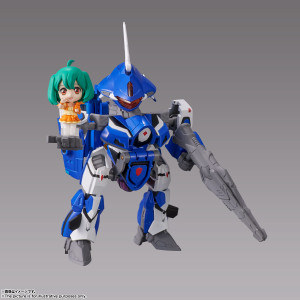TINY SESSION VF-25G Messiah Valkyrie (Michael Custom) with Ranka Action Figure TINY SESSION VF-25G Messiah Valkyrie (Michael Custom) with Ranka Action Figure