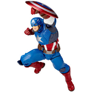 Amazing Yamaguchi No.007 Captain America Action Figure Amazing Yamaguchi No.007 Captain America Action Figure