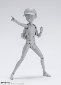 S.H.Figuarts Body-kun -Ken Sugimori- Edition DX Set (Gray Color Ver.) Action Figure S.H.Figuarts Body-kun -Ken Sugimori- Edition DX Set (Gray Color Ver.) Action Figure