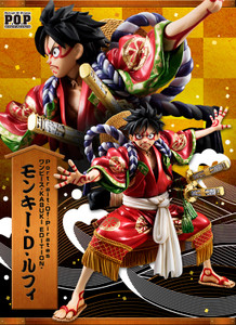 Portrait.Of.Pirates One Piece KABUKI EDITION Monkey D Luffy 1/8 PVC Figure Portrait.Of.Pirates One Piece KABUKI EDITION Monkey D Luffy 1/8 PVC Figure