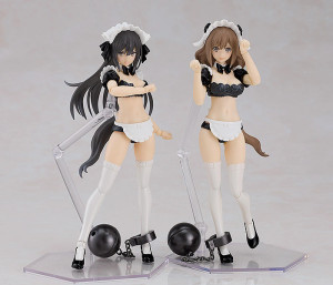 PLAMAX GP-07 Underwear Body Girl Ran & Jelly: Maid Ver. Set Plastic Model