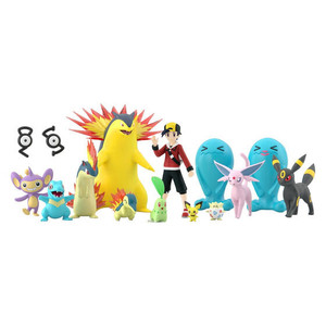 Pokemon Scale World Johto Set (Shokugan) Pokemon Scale World Johto Set (Shokugan)