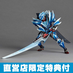 Revoltech Amazing Yamaguchi Monster Hunter Rise: Sunbreak Lunagaron Series Action Figure [with Bonus]