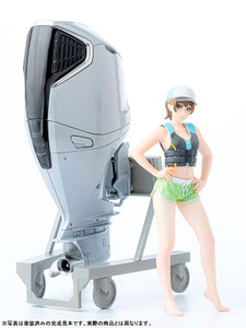 PLAMAX MF-88 minimum factory Minori with Honda BF350 Outboard Engine Plastic Model PLAMAX MF-88 minimum factory Minori with Honda BF350 Outboard Engine Plastic Model