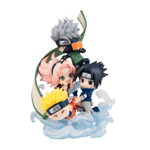 FigUnity NARUTO Shippuden Team Seven Group! Complete Figure