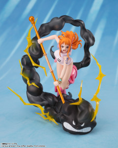 Figuarts Zero [Extra Battle] Nami -Raitei- (One Piece) Complete Figure