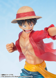 BANDAI Figuarts ZERO Monkey D Luffy One Piece 5th Anniversary Edition BANDAI Figuarts ZERO Monkey D Luffy One Piece 5th Anniversary Edition