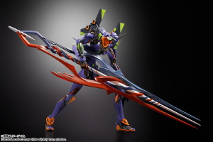 METAL BUILD Evangelion EVA-01 30th with the spear of Gaius Action Figure METAL BUILD Evangelion EVA-01 30th with the spear of Gaius Action Figure