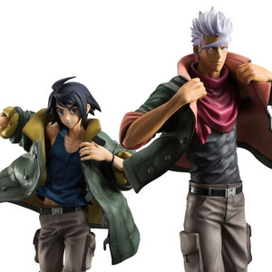 G.E.M. Series Mobile Suit Gundam: Iron-Blooded Orphans Mikazuki Augus & Orga Itsuka Set Complete Figure