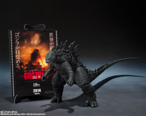 S.H.MonsterArts Godzilla (2014) -Movie Graphic Plus- Action Figure