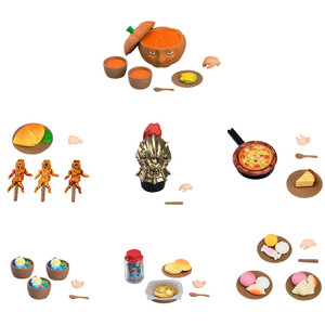 (Box) Blind Box Series Nendoroid More: Monster Meals (7 Pieces) (Delicious in Dungeon)