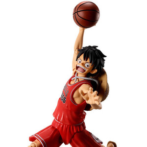 S.H.Figuarts ONE PIECE x NBA Monkey D. Luffy -CHICAGO BULLS ver.- Action Figure