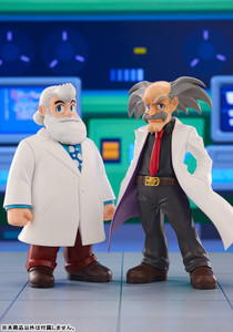 OSHI WORKS Mega Man Dr. Wily & Dr. Light Complete Figure