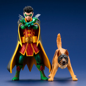 ARTFX+ Super Sons Robin & Ace the Bat-Hound 2 Pack 1/10 PVC Figure (Completed) ARTFX+ Super Sons Robin & Ace the Bat-Hound 2 Pack 1/10 PVC Figure (Completed)