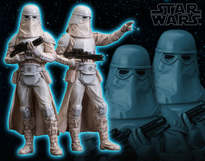 KOTOBUKIYA ARTFX+ Snowtrooper 2 Packs 1/10 KOTOBUKIYA ARTFX+ Snowtrooper 2 Packs 1/10