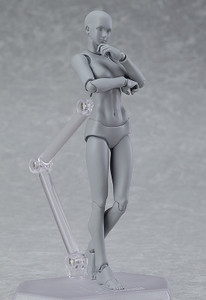 figma archetype next: She - Gray color ver. Action Figure ( JUL 2018 )