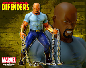 ARTFX+ The Defenders Luke Cage 1/10 PVC Figure (Completed) ARTFX+ The Defenders Luke Cage 1/10 PVC Figure (Completed)