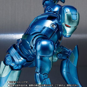 S.H.Figuarts Iron Man MK-3 Blue Stealth Color Action Figure S.H.Figuarts Iron Man MK-3 Blue Stealth Color Action Figure