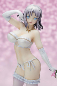 Gokubi Girls Super Premium (Senran Kagura: NewWave G Burst) Yumi Wedding Lingerie Ver. Reprinted Edition 1/6 PVC Figure Gokubi Girls Super Premium (Senran Kagura: NewWave G Burst) Yumi Wedding Lingerie Ver. Reprinted Edition 1/6 PVC Figure