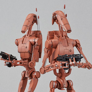 New BANDAI Star Wars Battle Droid & Stap 1/12 Scale Building Kit JAPAN  OFFICIAL