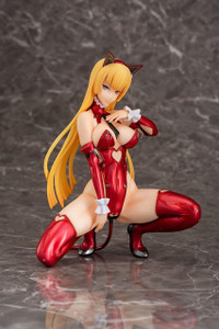Queented Illustrator Collection Bang! Cat Girl -Maoniang- Enamel Red Ver. 1/6 PVC Figure