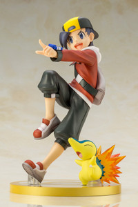 ARTFX J Pokemon - Ethan (Hibiki) with Cyndaquil 1/8 PVC Figure ARTFX J Pokemon - Ethan (Hibiki) with Cyndaquil 1/8 PVC Figure