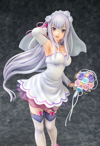 Re:ZERO -Starting Life in Another World- Emilia Wedding Ver. 1/7 PVC Figure Re:ZERO -Starting Life in Another World- Emilia Wedding Ver. 1/7 PVC Figure