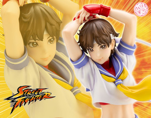 STREET FIGHTER BISHOUJO Sakura -ROUND 2- 1/7 PVC Figure STREET FIGHTER BISHOUJO Sakura -ROUND 2- 1/7 PVC Figure
