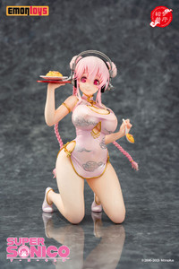 Emon Restaurant Super Sonico China Dress Ver. 1/7 PVC Figure Emon Restaurant Super Sonico China Dress Ver. 1/7 PVC Figure