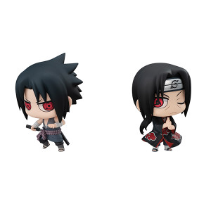Chimi Mega Buddy Series! Naruto: Shippuden Sasuke Uchiha & Itachi Brother Confrontation Set PVC Figure Chimi Mega Buddy Series! Naruto: Shippuden Sasuke Uchiha & Itachi Brother Confrontation Set PVC Figure