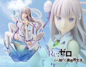 Emilia (Re:ZERO -Starting Life in Another World-) 1/8 PVC Figure Emilia (Re:ZERO -Starting Life in Another World-) 1/8 PVC Figure