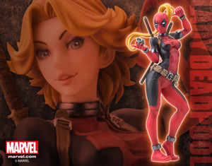 Marvel Bishoujo Lady Deadpool 1/7 PVC Figure MARVEL UNIVERSE by KOTOBUKIYA Marvel Bishoujo Lady Deadpool 1/7 PVC Figure MARVEL UNIVERSE by KOTOBUKIYA