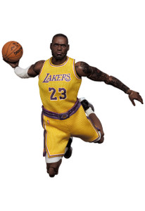 Mafex No.127 LeBron James (Los Angeles Lakers) Action Figure Mafex No.127 LeBron James (Los Angeles Lakers) Action Figure